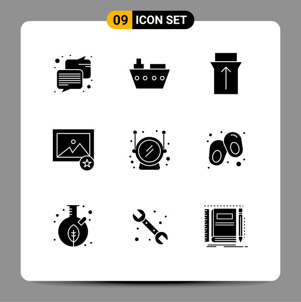 通用图标符号组9现代立体图片下载