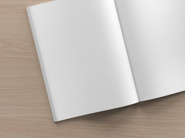 空白的书模型图片下载