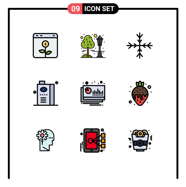 现代集9填充线和平色图片下载