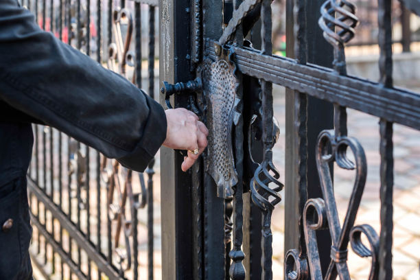 的栅栏。图片下载