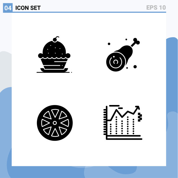 现代集4个立体字形和符号等图片下载