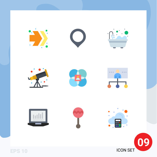 通用图标符号组9现代扁平图片下载