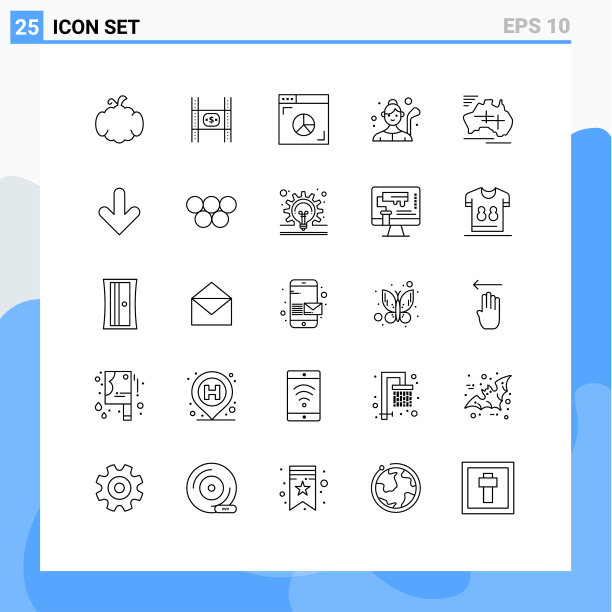 组25现代线设置为女士高尔夫球图片下载