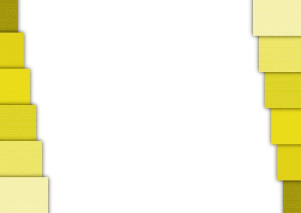 看起来像一个纸工艺品的黄色框架图片下载