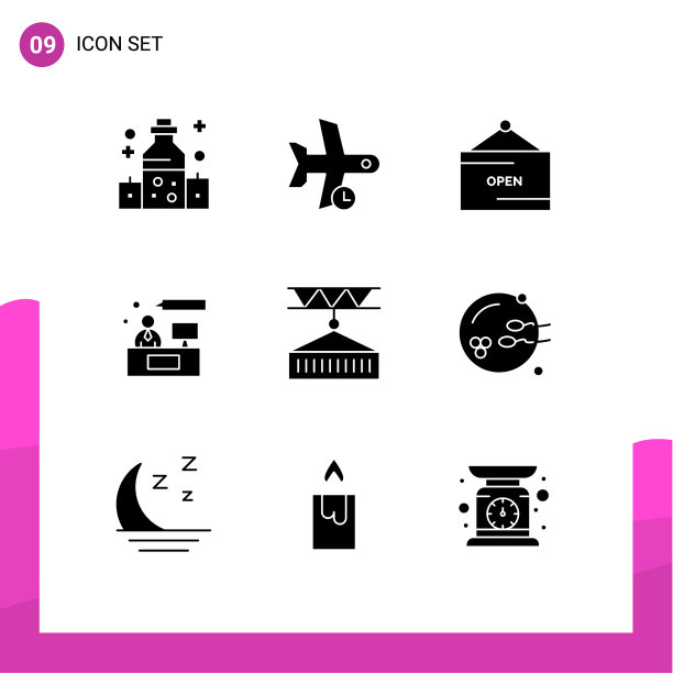 通用图标符号组9现代立体图片下载