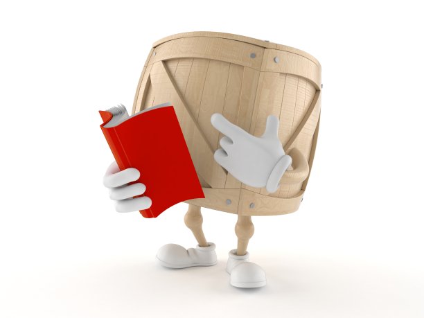 板条箱人物在读一本书图片下载