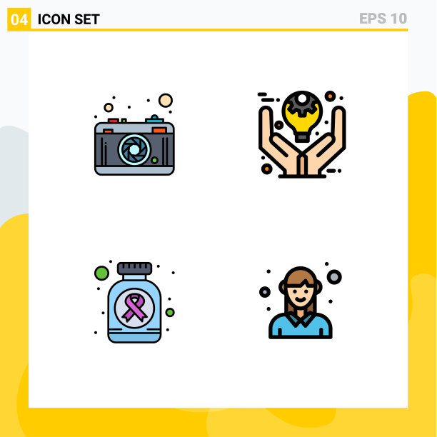 4 .用户界面填充线平色包的图片下载