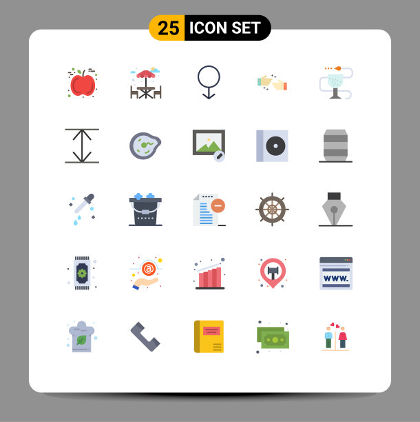 25平色概念的网站移动和图片下载