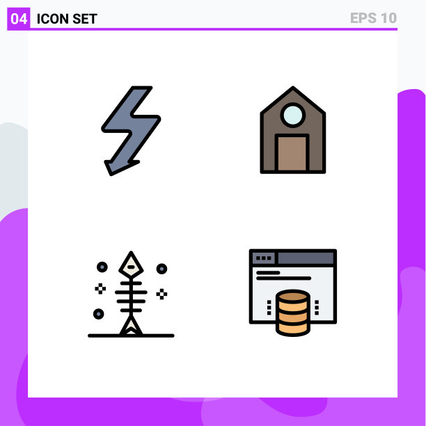 4 .用户界面填充线平色包的图片下载