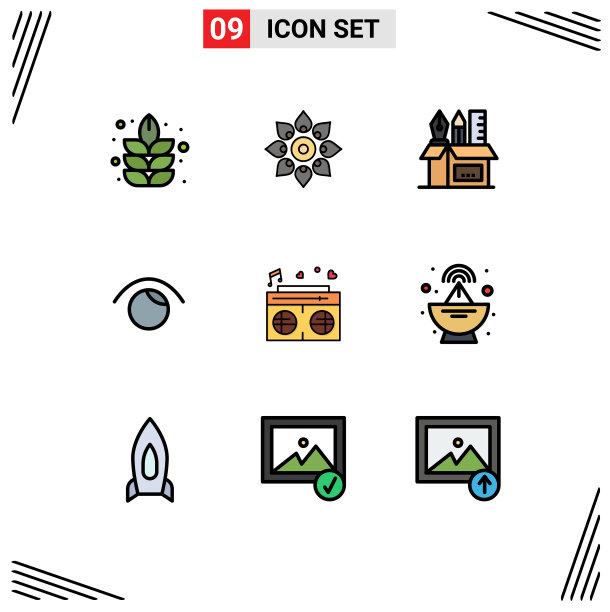 9 .通用填充线平色标志符号图片下载