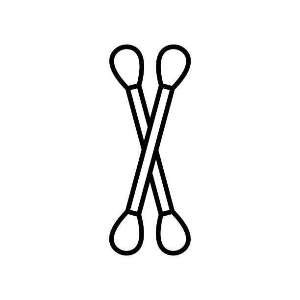 棉蕾图标矢量图片下载