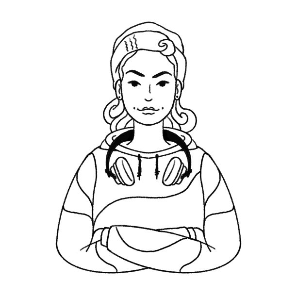 年轻女子肖像图片下载