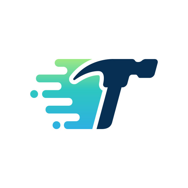 快速修复标志设计概念向量，快速锤修复标志图片下载