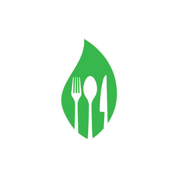 叉子刀和勺子图标标志模板设计图片下载