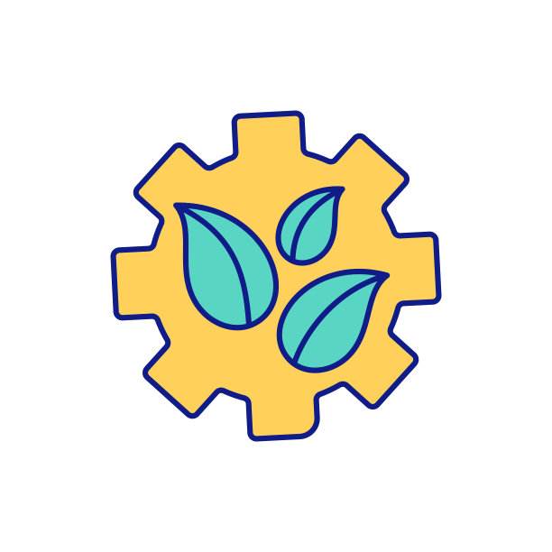 齿轮机构RGB颜色图标图片下载