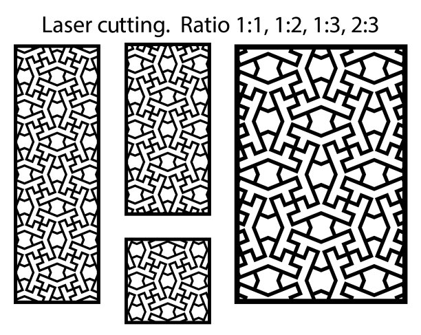 激光图案套装装饰图片下载