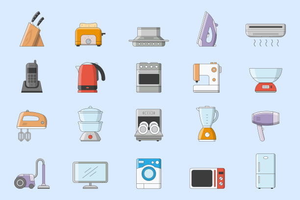 家用机器图标集04-02图片下载