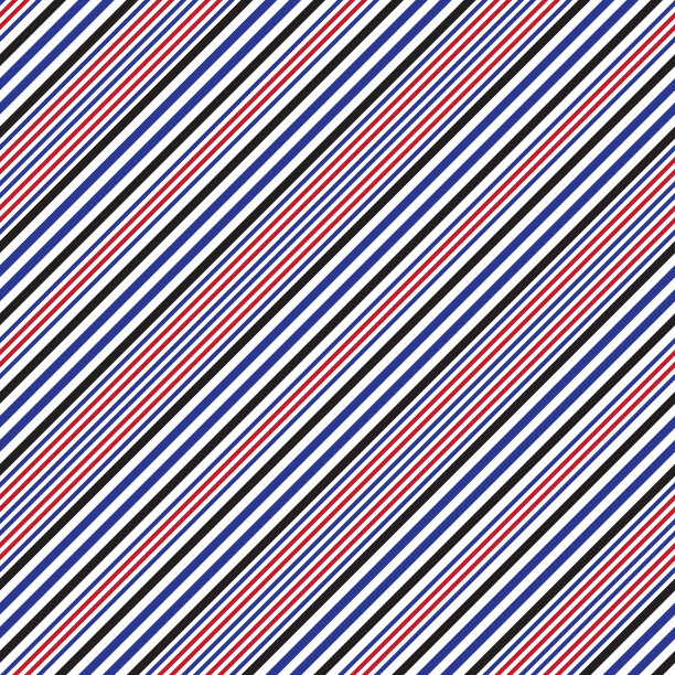 红色和蓝色条纹无缝图案背景图片下载
