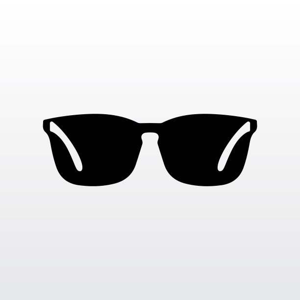 眼镜图标用于阅读或官方工作图片下载