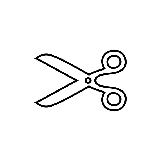 剪刀矢量图标图片下载