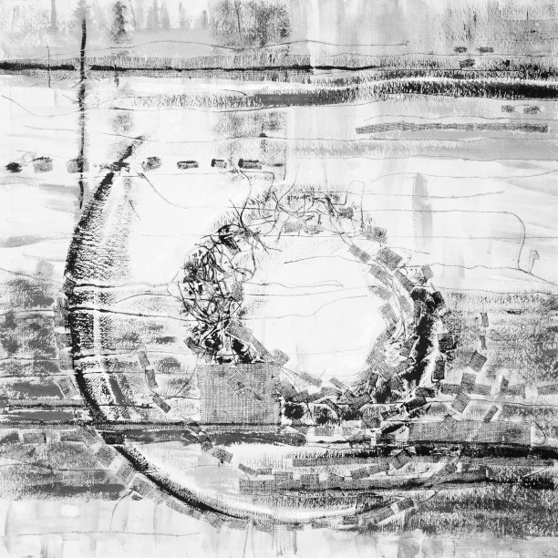 抽象插图黑白织物贴花。种族背景图片下载