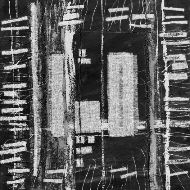 抽象插图黑白织物贴花。种族背景图片下载