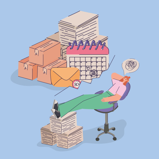 可爱女孩拖延图片下载