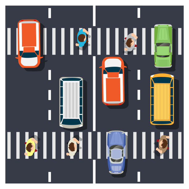 从上面俯瞰是一个地图城市图片下载