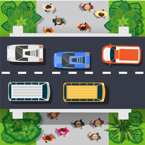 从上面俯瞰就是城市地图图片下载