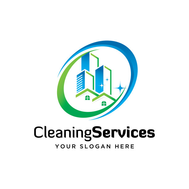 大楼标识的清洁维护设计图片下载