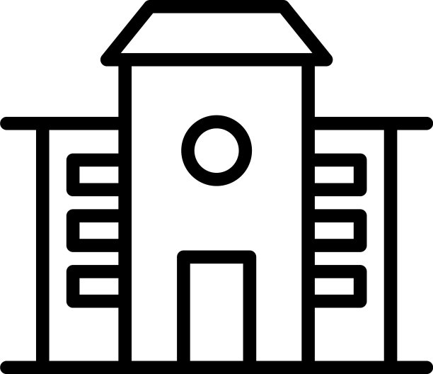 学校一行图标图片下载