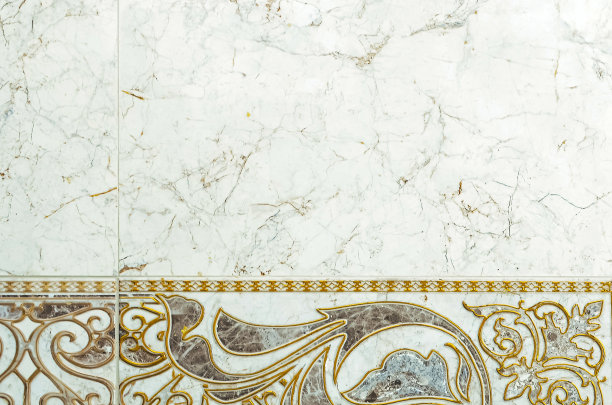 美丽的抽象背景设计。用于家庭装饰的瓷砖碎片。图片下载