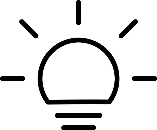 太阳线图标图片下载