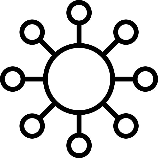 太阳线图标图片下载