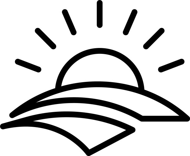 日落线图标图片下载