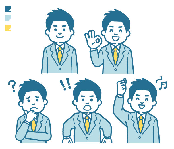 为西装男摆姿势图片下载