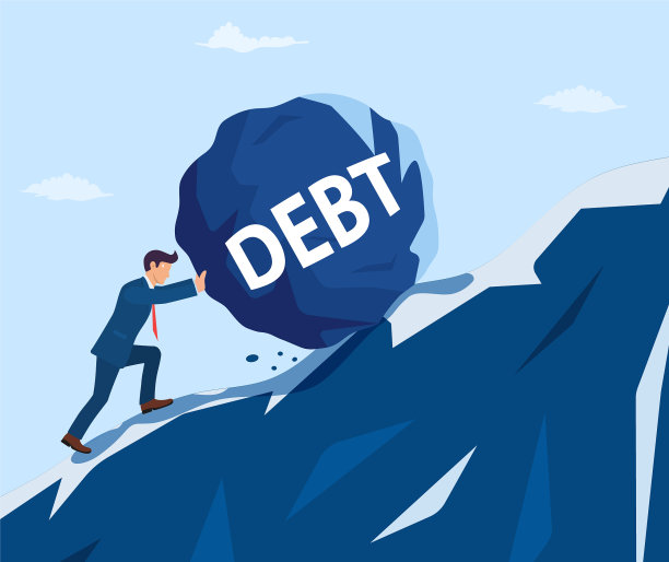 商人推巨石图片下载