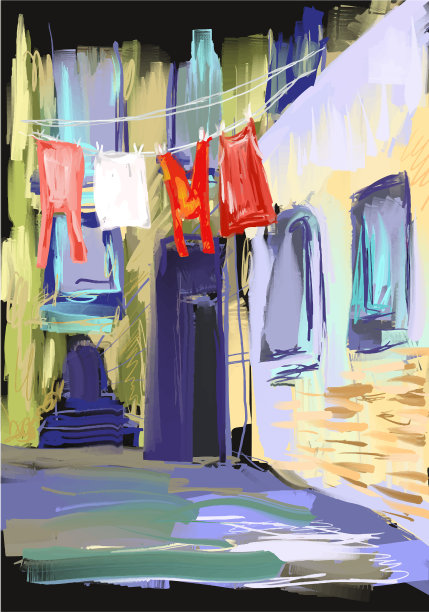 意大利美丽的街道图片下载