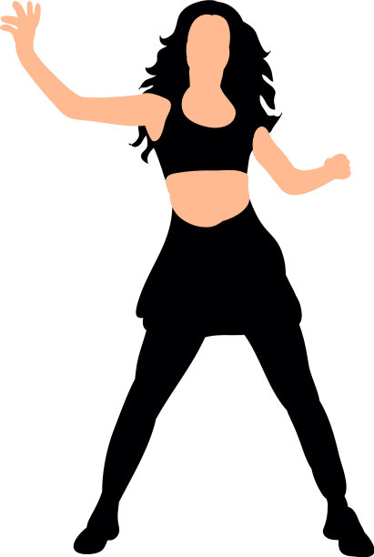 女孩翩翩起舞图片下载