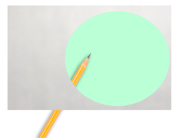 空白纸铅笔图片下载