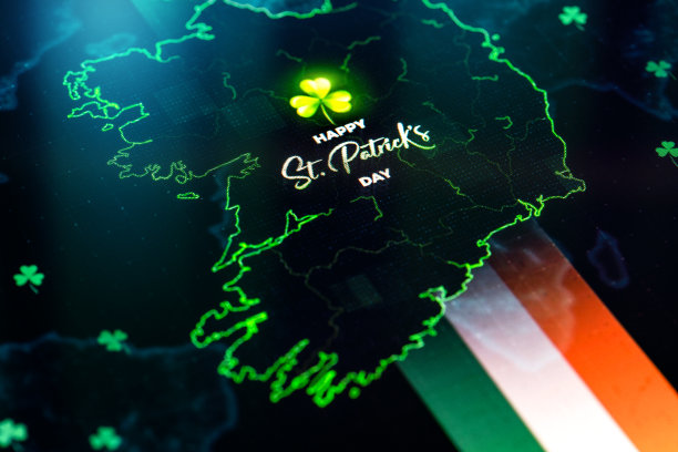 圣帕特里克节快乐——爱尔兰的公共假日图片下载