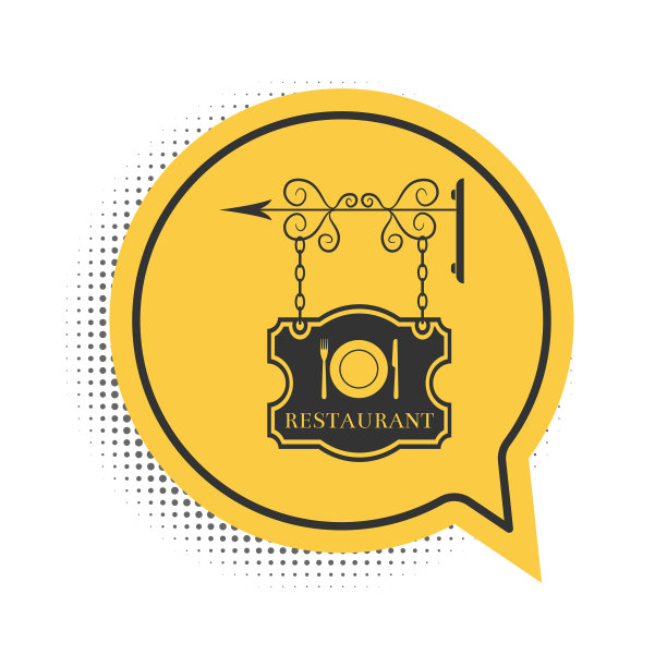 黑色复古户外广告招牌图片下载