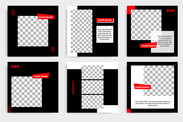 最小的设计背景黑，红，白图片下载