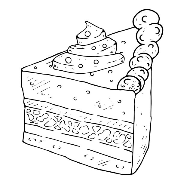 蛋糕块蛋糕图标一个蛋糕甜手图片下载