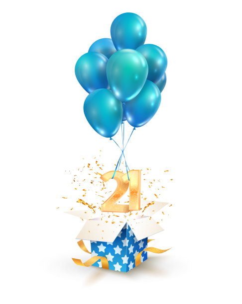 21周年庆典祝贺21岁图片下载