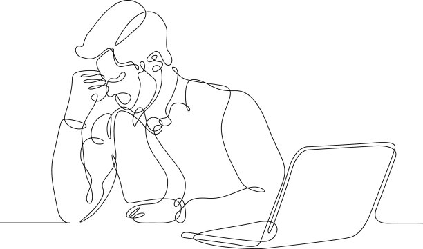 连续线装置人图片下载