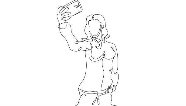 自连续一行图片下载