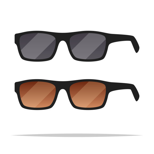 太阳镜矢量孤立插图设计图片下载