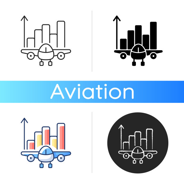 航空分析图标图片下载