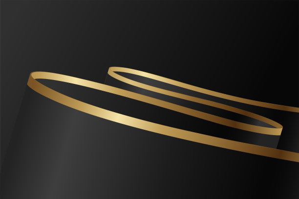 抽象豪华的黑色和金色背景图片下载